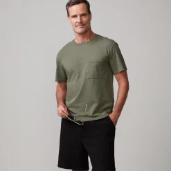 MONROW Relaxed Pocket Crew GENERALGREEN Fashion